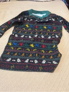 Hanna Anderson and Harry Potter Kids Black patterned pajama set